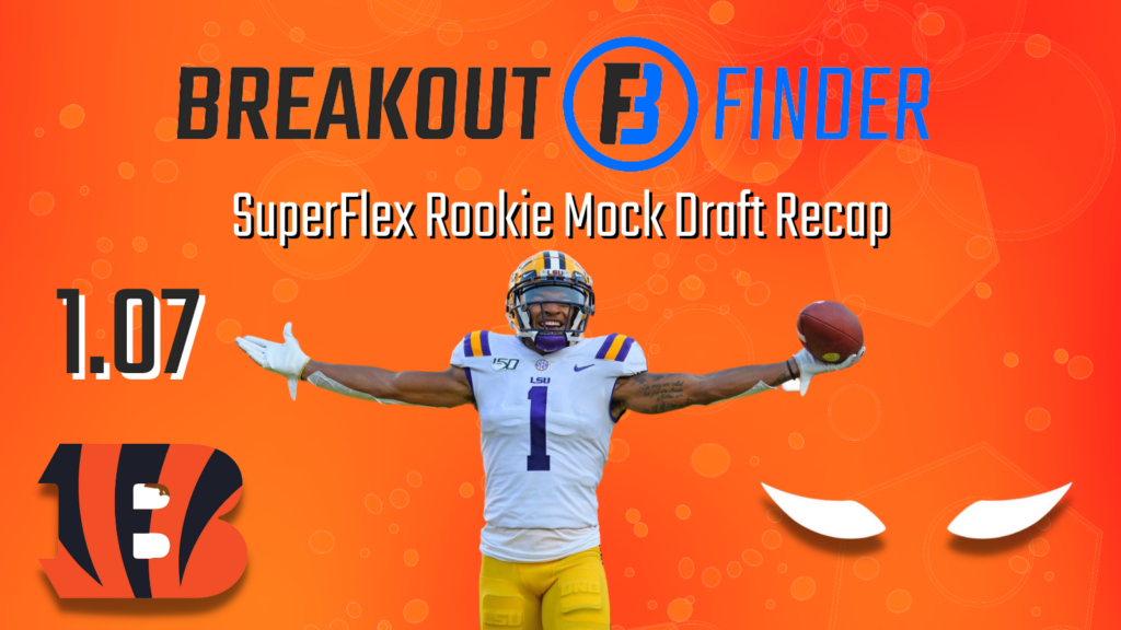 superflex mock rookie draft
