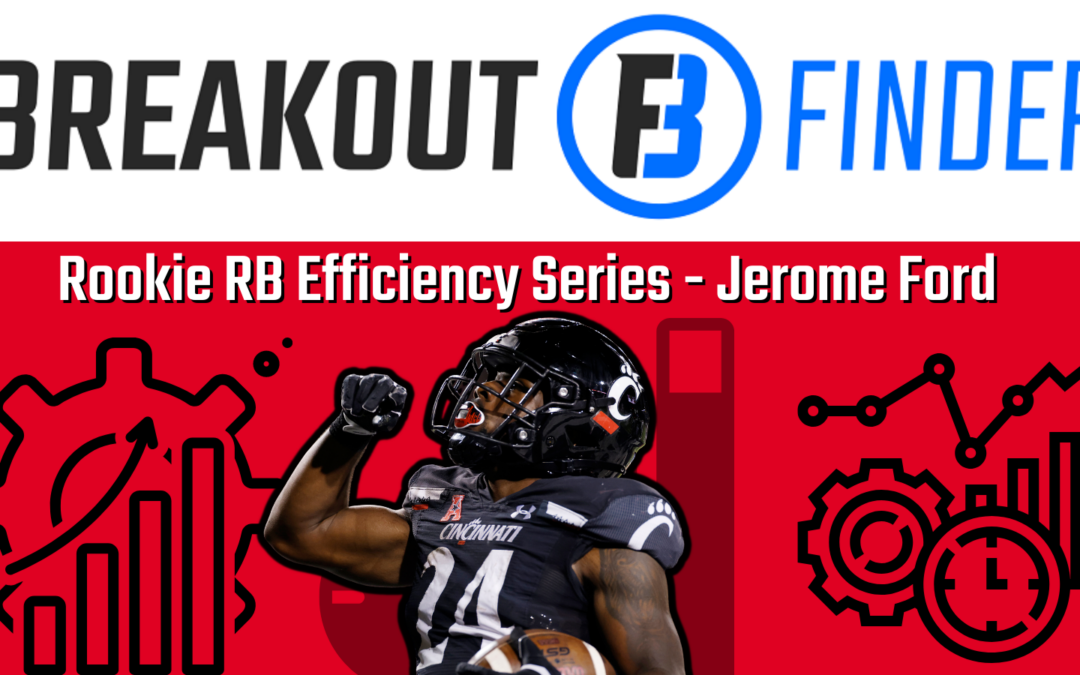 2022 Rookie Running Back Efficiency: Jerome Ford